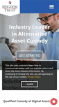 Mobile Screenshot of kingdomtrust.com